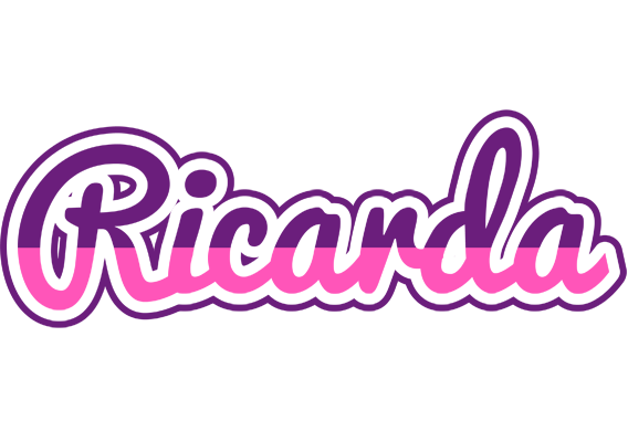Ricarda cheerful logo