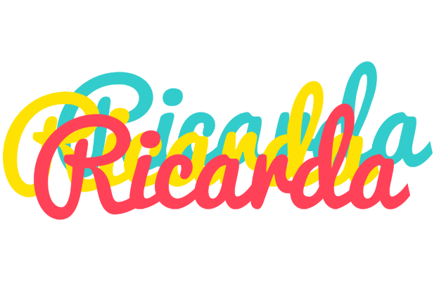 Ricarda disco logo
