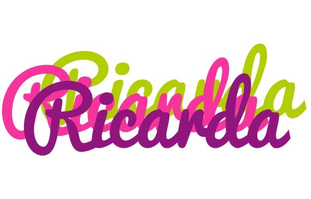 Ricarda flowers logo