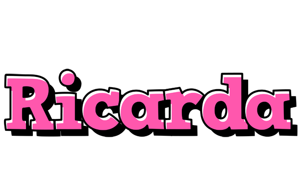 Ricarda girlish logo