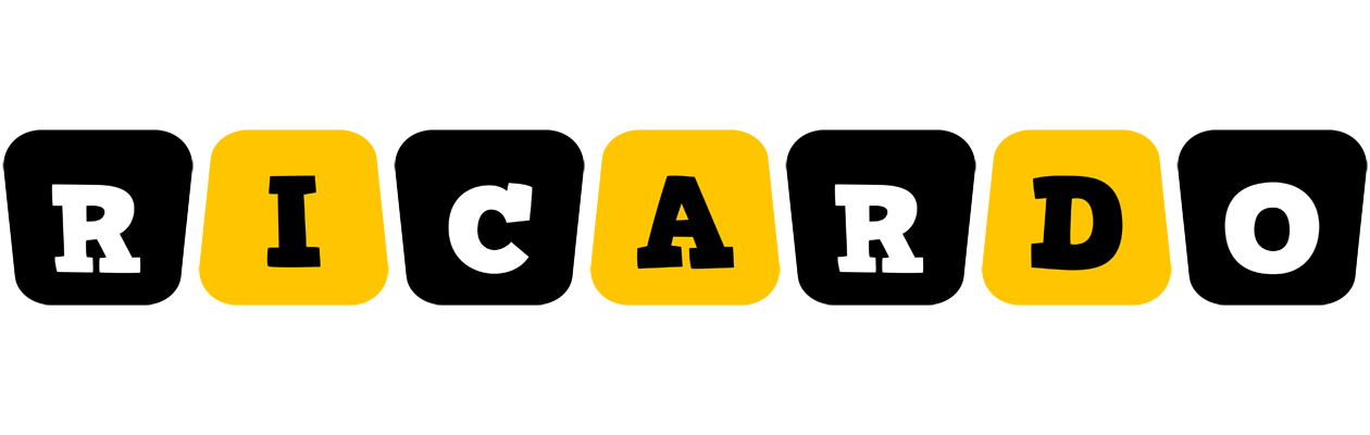 Ricardo boots logo