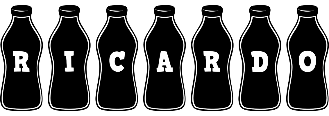 Ricardo bottle logo