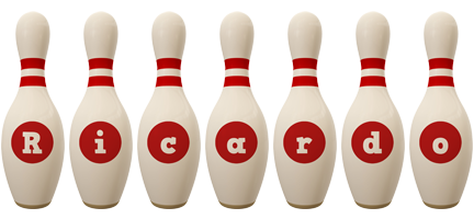 Ricardo bowling-pin logo