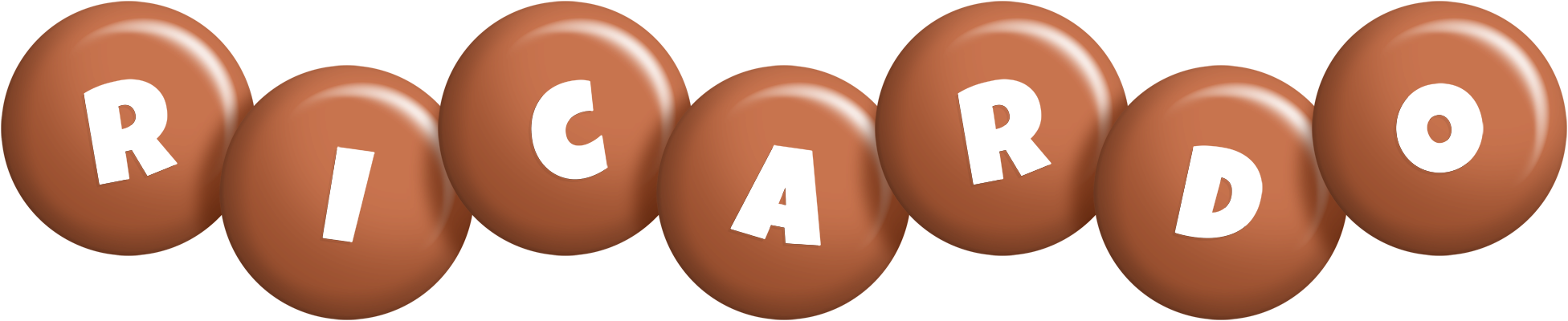 Ricardo candy-brown logo