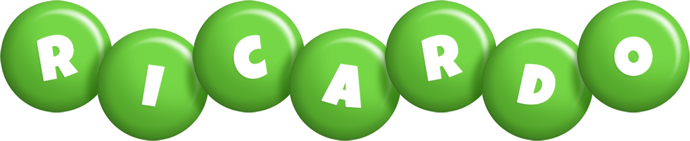 Ricardo candy-green logo