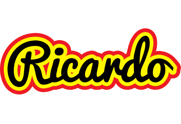 Ricardo flaming logo