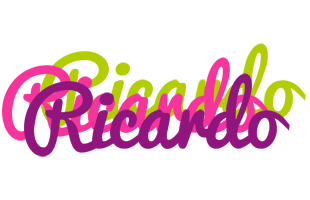 Ricardo flowers logo