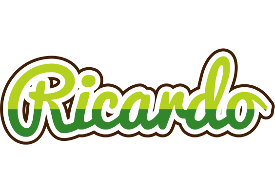 Ricardo golfing logo