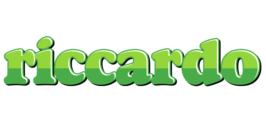 Riccardo apple logo