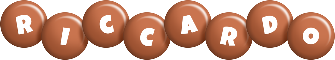 Riccardo candy-brown logo