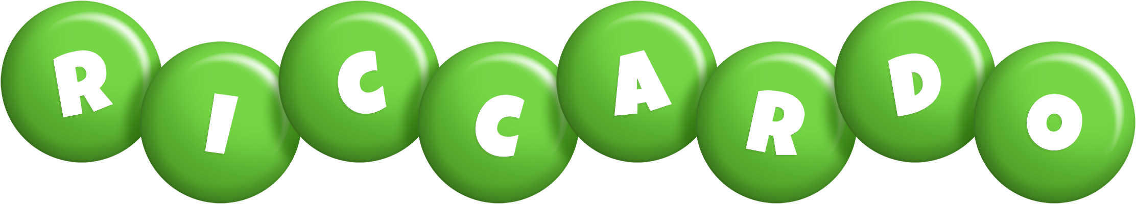 Riccardo candy-green logo