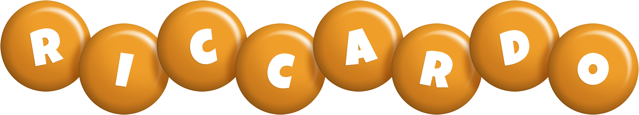 Riccardo candy-orange logo