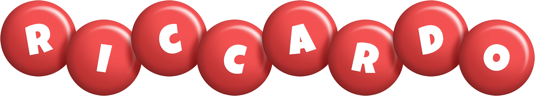 Riccardo candy-red logo