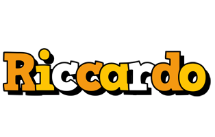 Riccardo cartoon logo