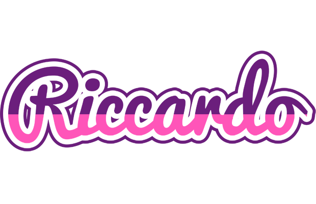 Riccardo cheerful logo