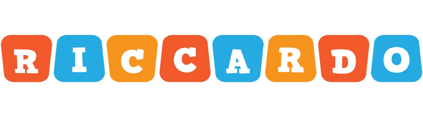 Riccardo comics logo