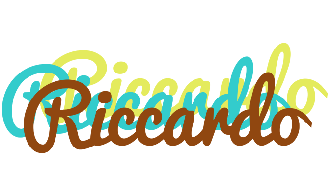 Riccardo cupcake logo