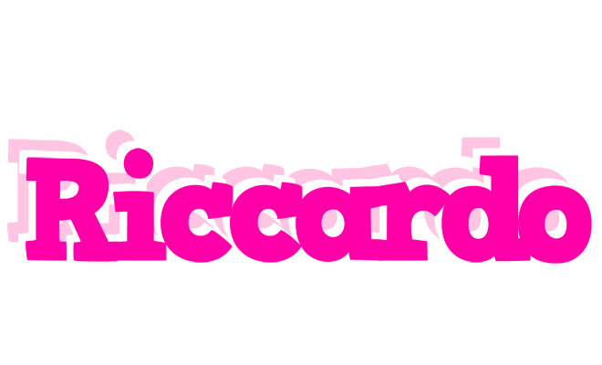 Riccardo dancing logo