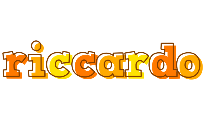 Riccardo desert logo