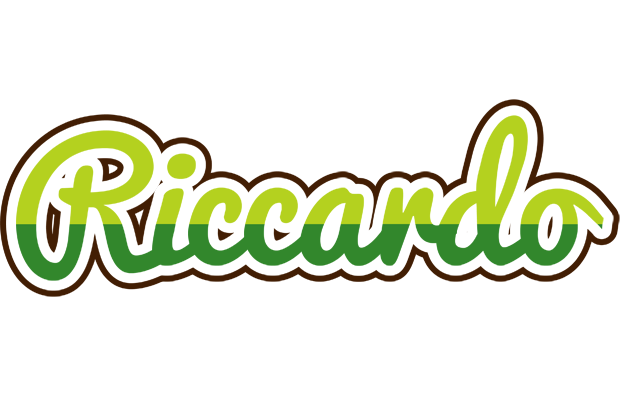 Riccardo golfing logo