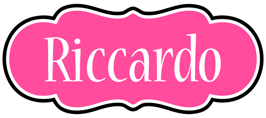 Riccardo invitation logo