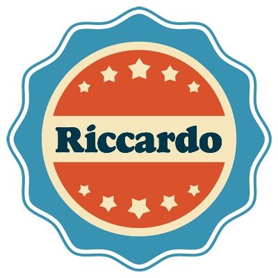 Riccardo labels logo