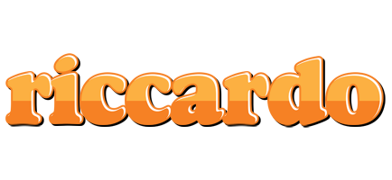 Riccardo orange logo