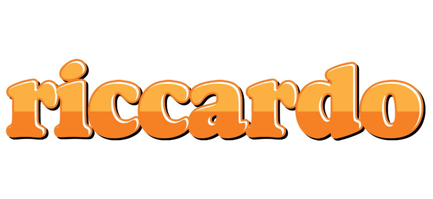 Riccardo orange logo