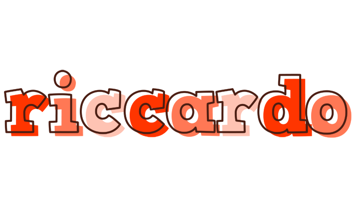 Riccardo paint logo