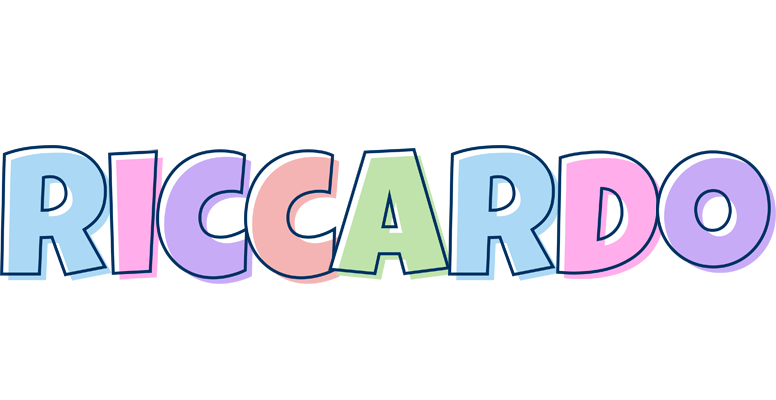Riccardo pastel logo