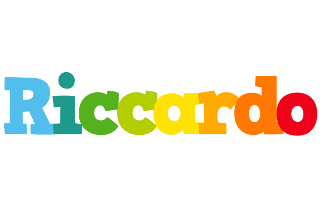 Riccardo rainbows logo
