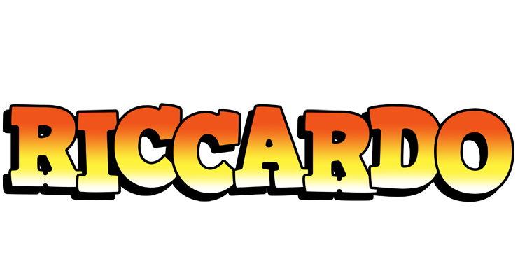 Riccardo sunset logo