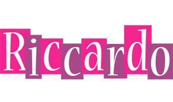 Riccardo whine logo