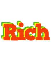 Rich bbq logo