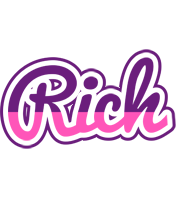 Rich cheerful logo