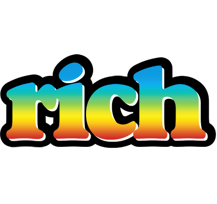 Rich color logo