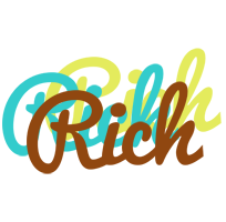 Rich cupcake logo