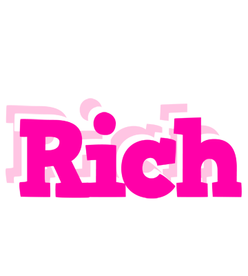 Rich dancing logo