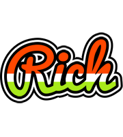 Rich exotic logo
