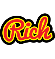 Rich fireman logo