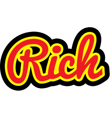 Rich fireman logo