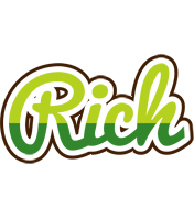 Rich golfing logo