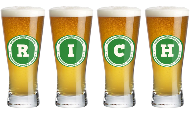 Rich lager logo