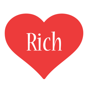 Rich love logo