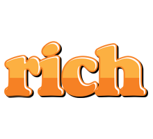 Rich orange logo