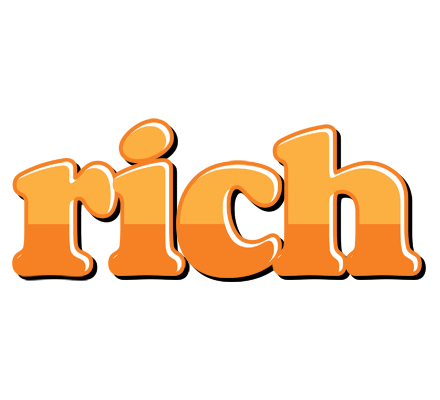 Rich orange logo