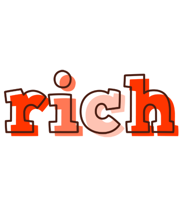 Rich paint logo