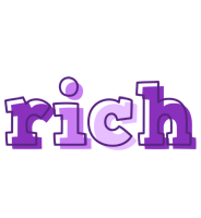 Rich sensual logo