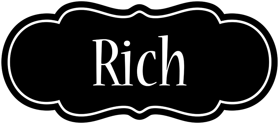 Rich welcome logo