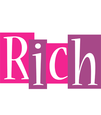 Rich whine logo